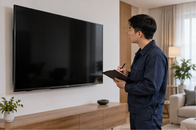 电视维修服务场景